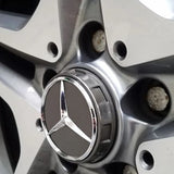4pcs/set 75mm Mercedes Benz ABS Car Wheel Center Hub Caps Cover A0004000900