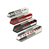 Metal Modified Decals Styling for Highlander Carmy Avalon Prius Corolla Yaris Hilux Auris Prius Badge Accessories