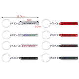Ford ECOBOOST Logo Metal Car Keychain Keyring