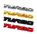 Car Trunk Front Grille Emblem Sticker for Toyota TURBO Avensis Orolla 4Runner Auris Rav4 Camry Auto Decal Exterior Accessories