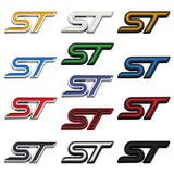 Ford ST Logo Metal Car Rear Sticker Auto Body Emblem Badge Decal