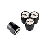4pcs/set KIA Car Air Valve Stem Cap Auto Tyre Valve Covers