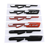 Hyundai GT Line Logo ABS Car Rear Sticker Trunk Emblem Badge Decal