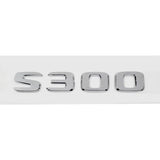 Mercedes Benz S55 S63 S200 S220 S250 S260 S300 S320 S350 ABS Car Rear Stickers Decal