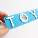 34x5cm 3D Front Hood Rear Trunk Nameplate for Toyota