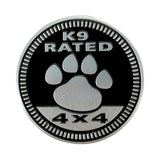 Jeep 4X4 Round Alloy Car Body Side Emblem Badge Rear Sticker Decal
