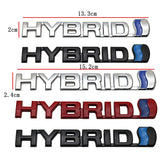 Car Trunk Front Grille Badge Emblem Sticker for Toyota HYBRID Reiz RAV4 Aygo Avensis Auto Whole Body Decal Exterior Accessories
