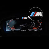 BMW M Power Car Steering Wheel Sticker Instrument Center Control Decal