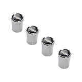 4pcs/set Chrysler MOPAR Logo Car Air Valve Stem Caps Auto Tyre Valve Covers