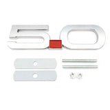 Ford 5.0 Logo Metal Car Front Grille Emblem Badge