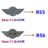 ABS Car Rear Trunk Emblem Sticker Decoration for Mini Cooper R55 R56 Auto Refit Logo Badge Replacement Exterior Accessories