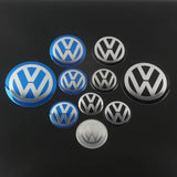4pcs/set 75mm Volkswagen VW Car Wheel Center Hub Cap Sticker Decal