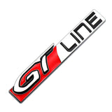 Peugeot GTI GT GTline Metal Car Rear Sticker Decal Auto Body Fender Side Emblem Badge