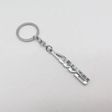 Toyota 4WD Full Time Metal Car Key Rings Keychain Pendant