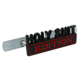 Jeep Holyshit Edition Metal Car Front Grille Emblem Badge Auto Rear Sticker Decal