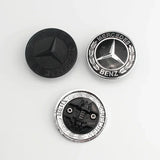 57mm ABS Car Front Hood Bonnet Emblem Badge for Mercedes Benz W124 W140 W163 W202 W203 W204 W210 W211 W212