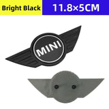 ABS Car Rear Trunk Emblem Sticker Decoration for Mini Cooper R55 R56 Auto Refit Logo Badge Replacement Exterior Accessories