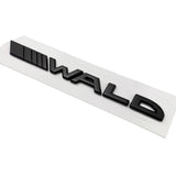Mercedes Benz WALD Logo Metal Car Rear Sticker
