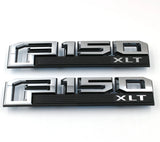 2PCS Ford F150 ABS Car Body Side Sticker Emblem Badge Decal