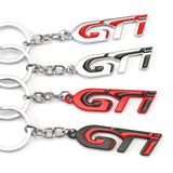 Peugeot GTI Logo Metal Car Key Rings Keychain Pendant