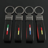 Mercedes Benz GLA43 Logo Suede Car Keychain Pendant