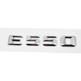 Mercedes Benz E300 E320 E350 E400 E420 E430 E500 E550 Car Rear Stickers Enblem Badge