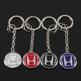 Honda Diamond Metal Car Key Rings Keychain Pendant