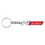 Hyundai N Line Metal Car Key Rings Keychain Pendant