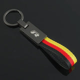 For Volkswagen VW Passat B5 B6 Bora Santana GTI Jetta Tiguan POLO Keychain Pendant Car Logo Keyring Auto Key Chain Key Holder Decoration