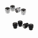 4pcs/set Chrysler Mopar Logo Car Air Valve Stem Caps Auto Tyre Valve Covers