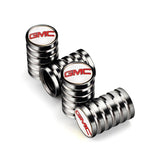 4pcs/set GMC Car Wheel Tire Air Covers Dust Proof Tire Valve Caps