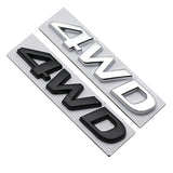 Hyundai 4WD Logo Metal Car Rear Sticker Decal Trunk Emblem Badge