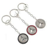 Mercedes Benz Diamond Metal Car Key Ring Pendent