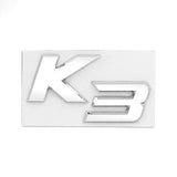 KIA K2 K3 K4 K5 KX7 Metal Car Rear Sticker Trunk Emblem Badge Decal