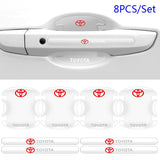 Toyota Car Door Bowl Handle Anti-collision Protective Stickers Scratches Film