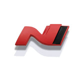 Hyundai N LINE Logo Metal Car Rear Sticker Trunk Emblem Badge Decal