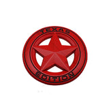 Jeep TEXAS Edition Metal Car Body Side Fender Sticker Decal Auto Trunk Emblem Badge