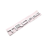 ABS TRD Pro Badge Car Rear Trunk Fender Side Sticker for Camry Corolla Yaris Hilux Highlander Aqua Rav4 Auto Decoration