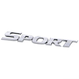 3D ABS Plastic Sport Logo Car Sticker Trunk Emblem Badge Door Decals for Highlander SUV C-HR Camry Corolla Auris Yaris