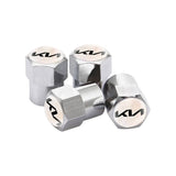 4pcs/set KIA Car Air Valve Stem Cap Auto Tyre Valve Covers