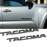3pcs ABS Car 3D Metal Stickers and Decals for Tacoma V6 Pickup Trucks Car Rear Trunk Body Emblem Badge Decoration Stickers