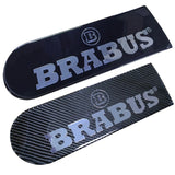 Mercedes Benz Brabus Black Carbon Fiber Car Rear Spare Tire Cover Sticker Badge