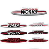3D Car Rear Sticker Side Fender Emblem Accessories for Mini Cooper S John Cooper Works Logo R50 R52 R53 R55 R56 F54 F55 F56 F60