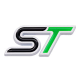 Ford ST Logo Metal Car Rear Sticker Auto Body Side Emblem Badge Decal