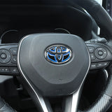 Epoxy Car Steering Wheel Emblem Decals Sticker for Toyota