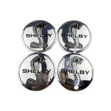 4pcs 56mm Ford Wolf Shelby RS ST Car Wheel Center Hub Cap Sticker Decal