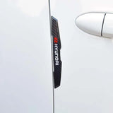 6pcs/set Hyundai Carbon Fiber Car Door Anti-Scratch Sticker Door Side Protection Bumper Strips