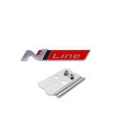 Hyundai N Line Logo Metal Car Front Hood Grille Emblem Badge Decal