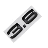 Audi Number 3.6 2.4 4.2 ABS Car Rear Sticker Trunk Emblem Badge