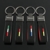 Mercedes Benz VIANO Logo Suede Car Keyring Pendant